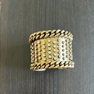 J Crew Gold and Silver Studded Bracelet